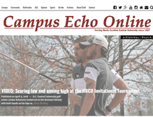Tablet Screenshot of campusecho.com